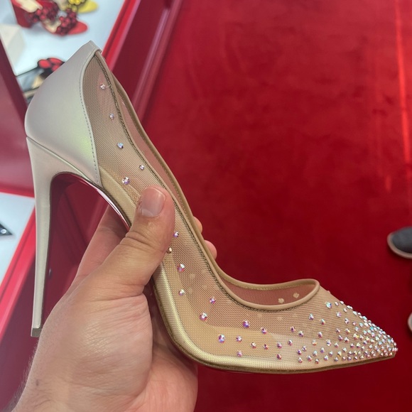 Christian Louboutin Shoes - Christian Louboutin Follies Strass White size 41